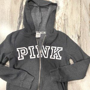 Victoria's Secret "Pink" Zip up hooded sweatshirt